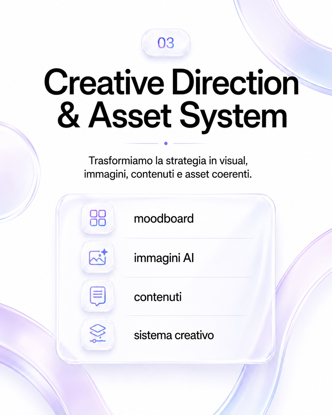 Fase 3 — Creative Direction & Asset System